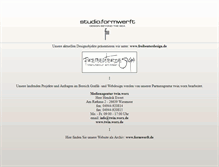 Tablet Screenshot of formwerft.de
